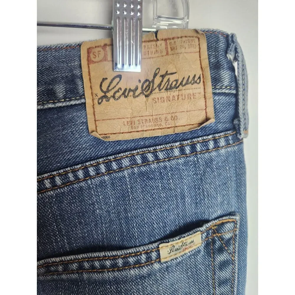 Levis mens low loose bootcut jeans sz 34x32* measures 35x30 y2k skater grunge